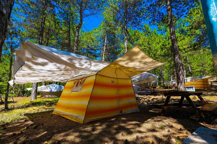 Kefe Yaylası, çadır ve karavan kampı ile sizleri bekliyor