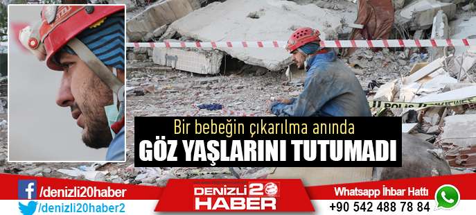 Arama kurtarma görevlisi gözyaşlarına hakim olamadı: 