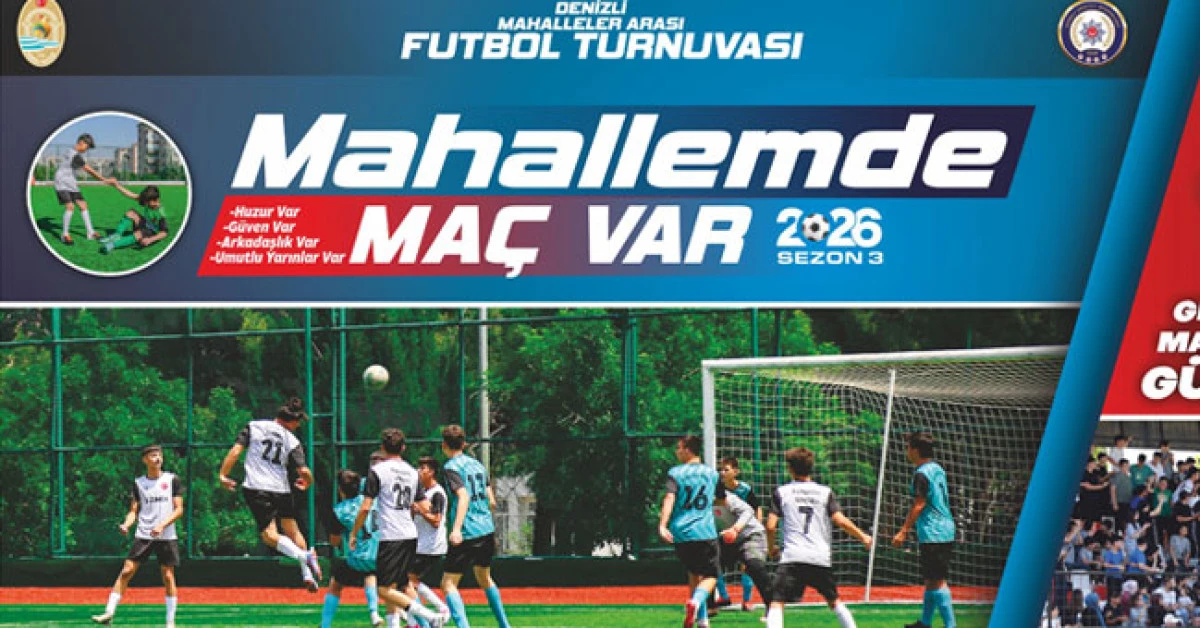 Mahallemde Maç Var turnuvasında üçüncü sezonun başvuruları başladı