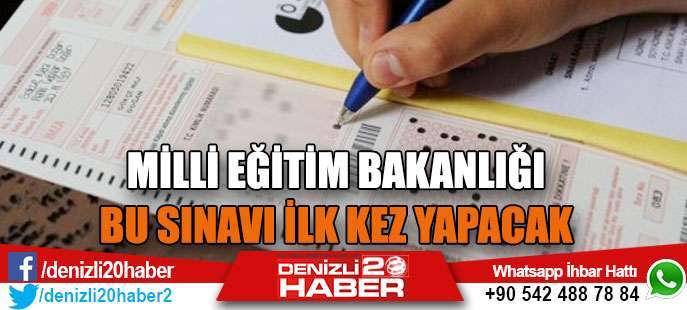 MEB'in İlk Kez Yapacağı Sınavının Tarihi Belli Oldu