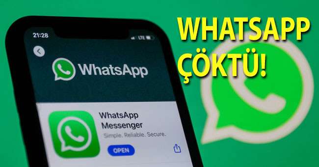 Mesajlaşma uygulaması WhatsApp çöktü