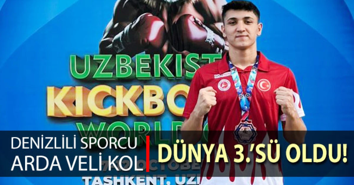 Milli Sporcumuz Arda Dünya 3'üncüsü oldu