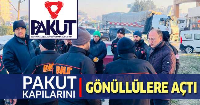 PAKUT Kapılarını Gönüllülere Açtı