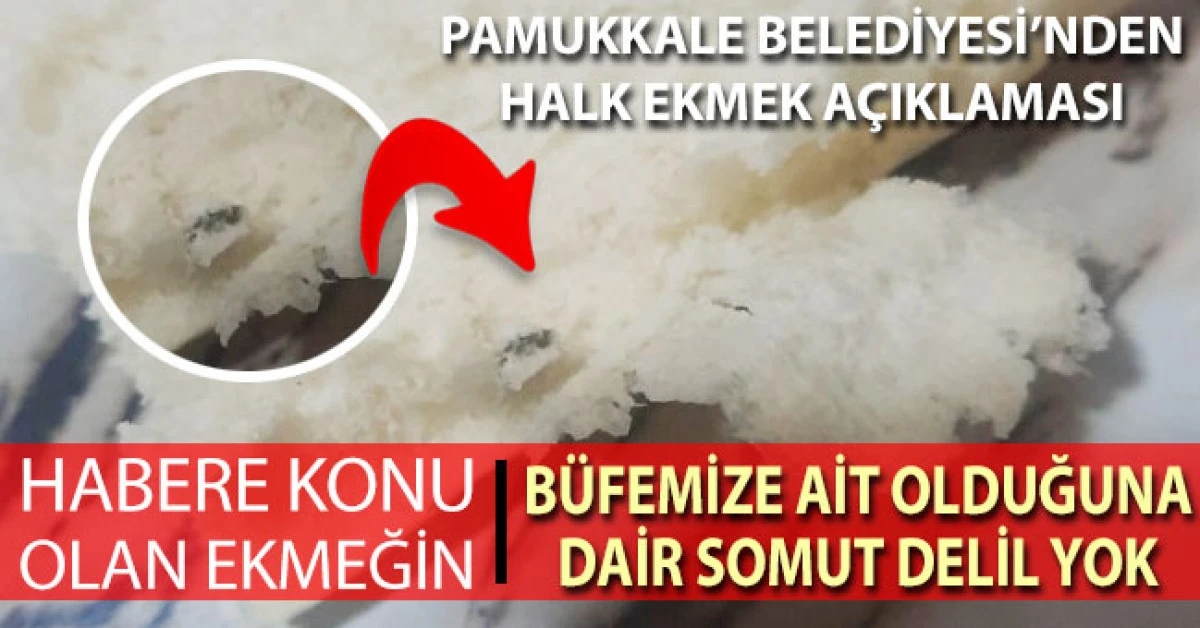 Pamukkale Belediyesi'nden Halk Ekmek Açıklaması