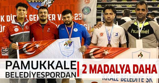 Pamukkale Belediyespordan 2 Madalya Daha