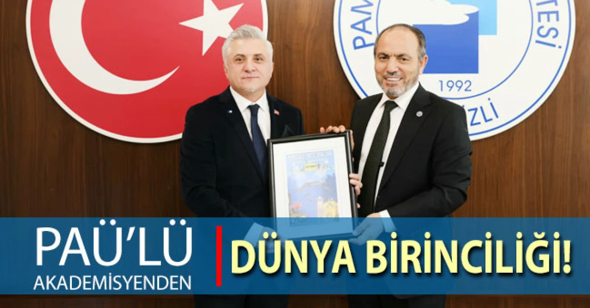PAÜ’lü Akademisyenden Omurilik Yaralanması Poster Yarışmasında Dünya Birinciliği