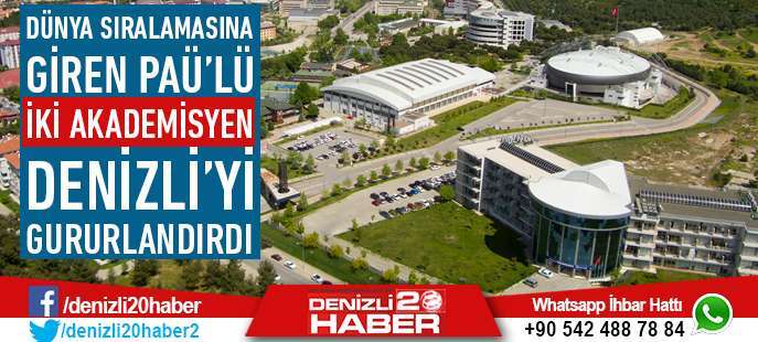 PAÜ Akademisyenleri, Dünya Sıralamasında Yer Aldı