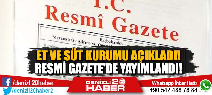 Resmi Gazete'de yayımlandı! Fiyatlarda yeni düzenleme