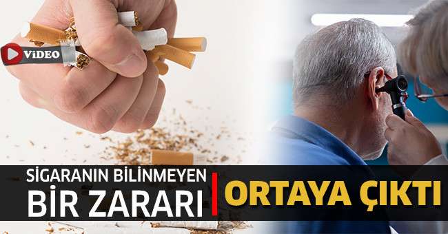 Sigara içmek işitme kaybı için büyük bir risk oluşturuyor