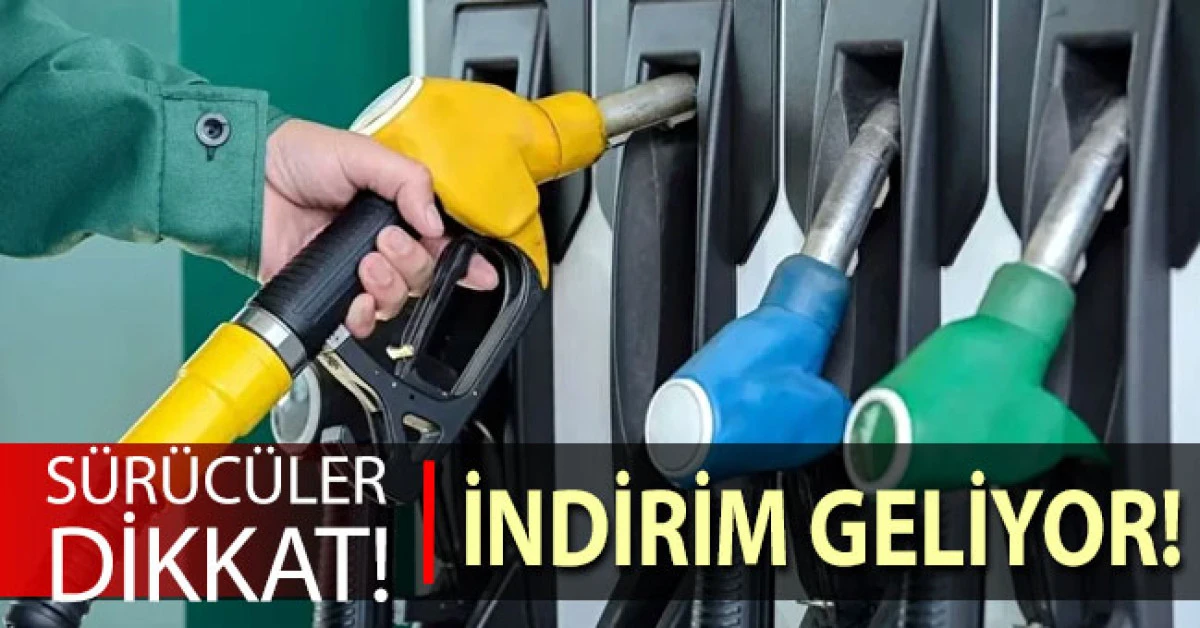 Sürücüler dikkat! Akaryakıta indirim geliyor