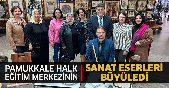 Tezhip ve minyatür eserler büyüledi