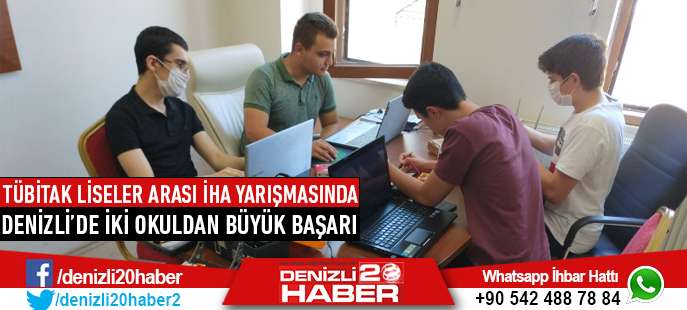 TÜBİTAK Liseler Arası İHA Yarışmasında Derece Aldık
