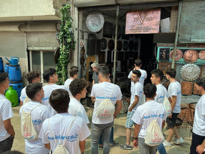 Biz Anadoluyuz, Projesi İle Gençlere Denizli Tanıtıldı