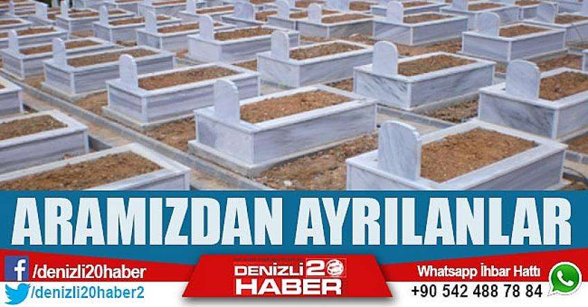 Denizli'de bug&uuml;n vefat edenler 28.02.2021
