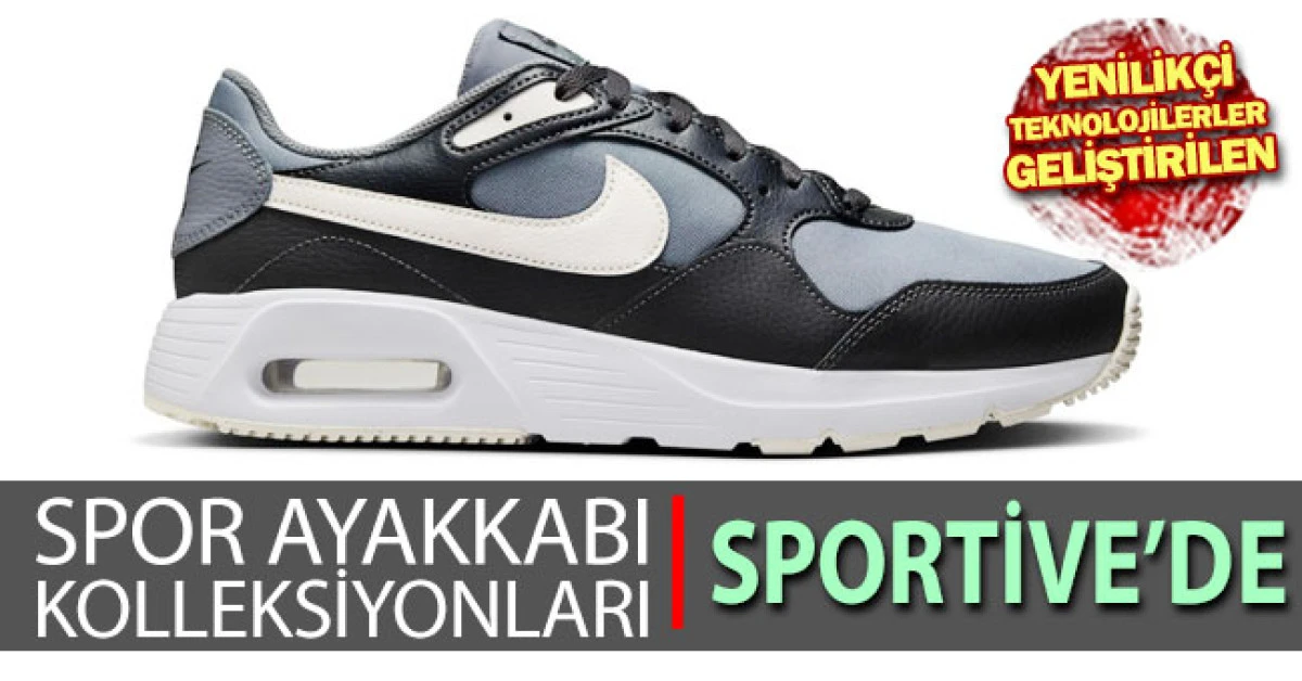 Yenilik&ccedil;i Teknolojilerle Geliştirilen Spor Ayakkabı Koleksiyonları Sportive&rsquo;de