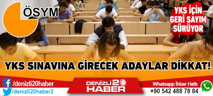 YKS 2019 sınavına sayılı günler kaldı, Üniversiteye giriş yerleri ne zaman belli olacak ?